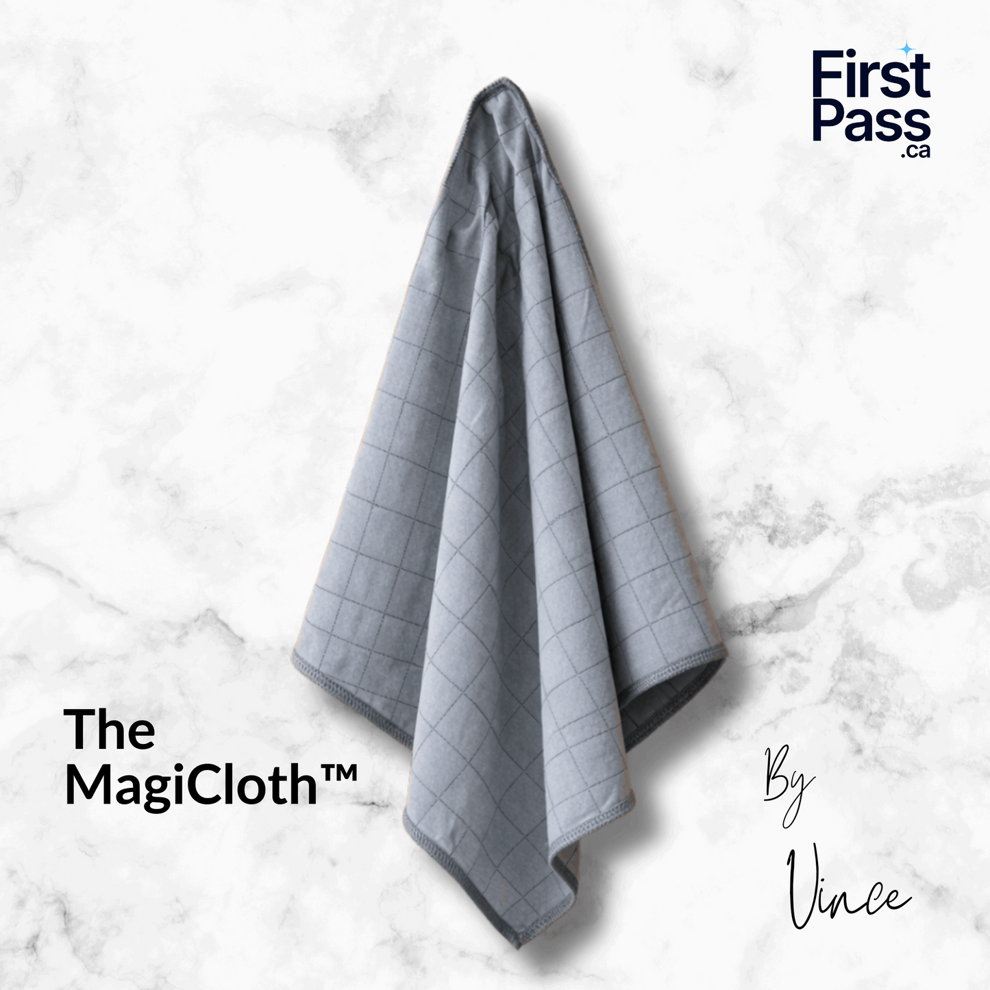 MagiCloth™ by FirstPass™ — Drying Cloths (3-Pack)