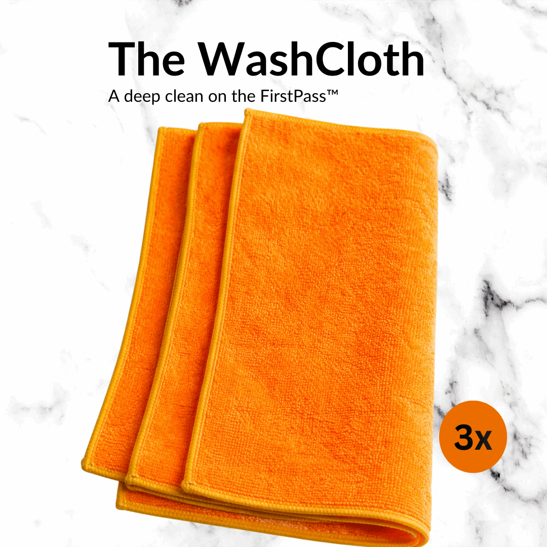 WashCloth by FirstPass™ — Cleaning Cloths (3-Pack)